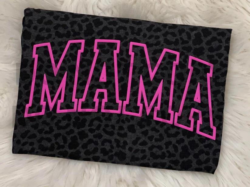Mama - Hot Pink Puff
