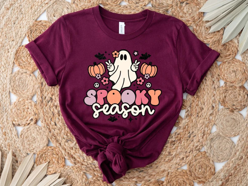Spooky Season Hippie Ghost