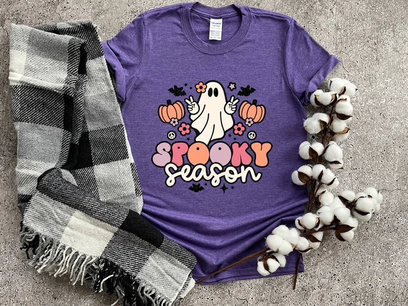 Spooky Season Hippie Ghost
