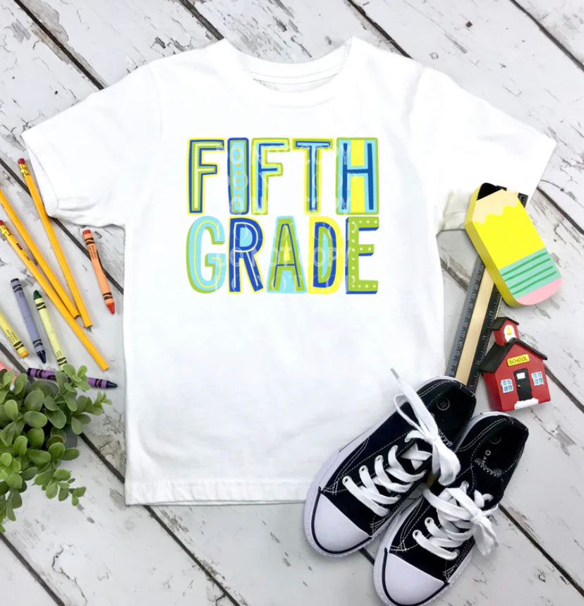 Fifth Grade - Blue