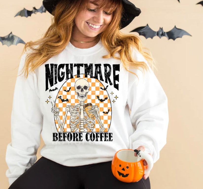 Nightmare Before Coffee Skeleton
