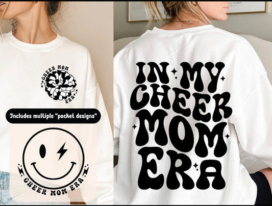 Retro Cheer Mom Era  T-shirt & Sweatshirt