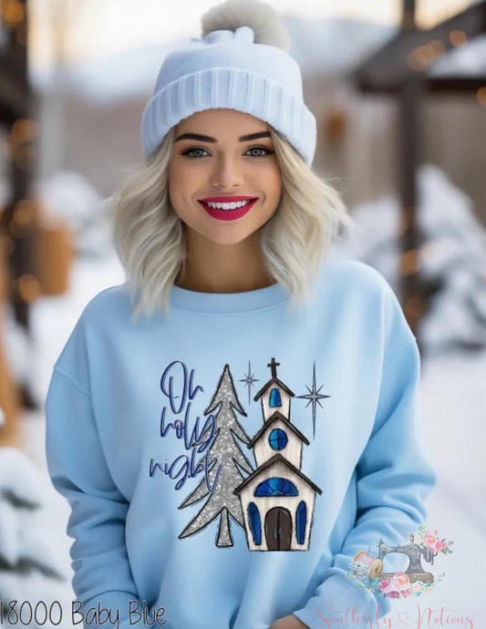 Oh Holy Night Christmas Sweatshirt