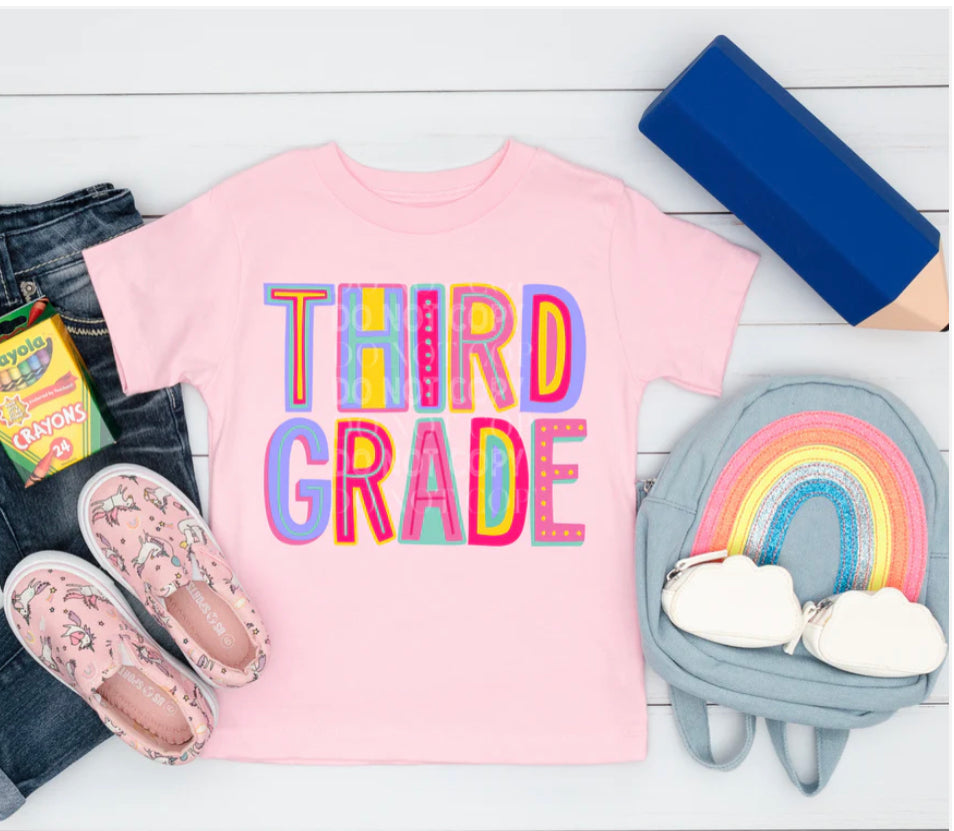 Third Grade - Pink