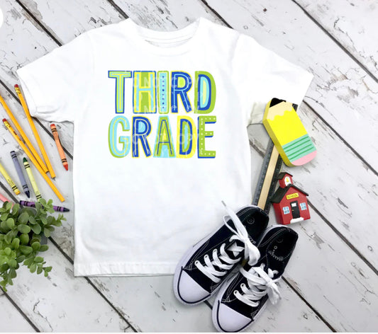 Third Grade - Blue