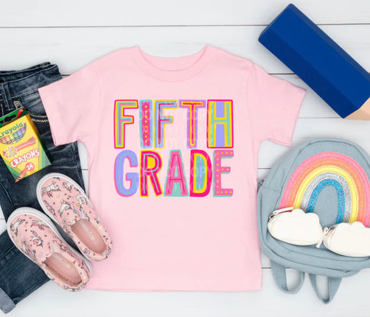 Fifth Grade - Pink