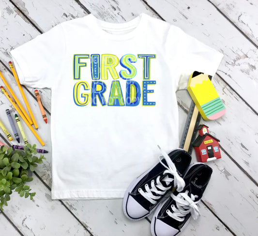 First Grade - Blue