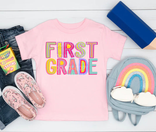 First Grade - Pink
