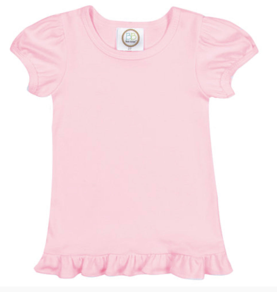 Preppy Ghost Trio Ruffle Tee